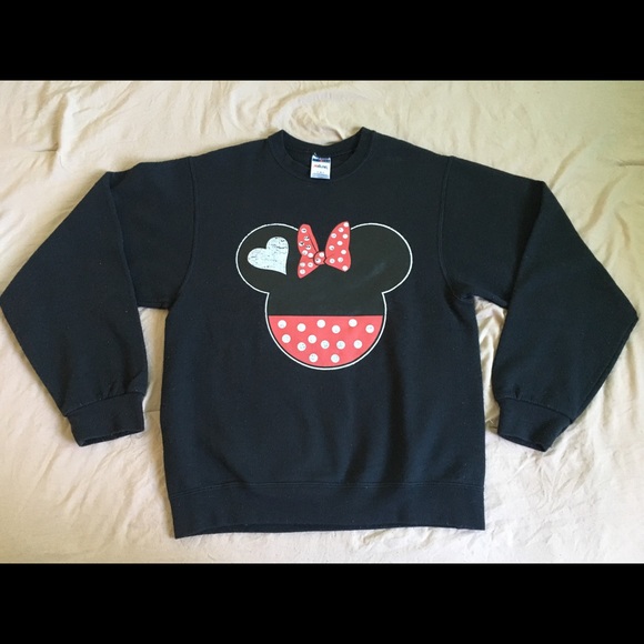 Black Minnie Icon CrewNeck - Picture 1 of 4